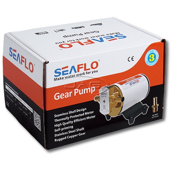 Seaflo 12V Diesel Oil Transfer Gear Pump 3.2GPM