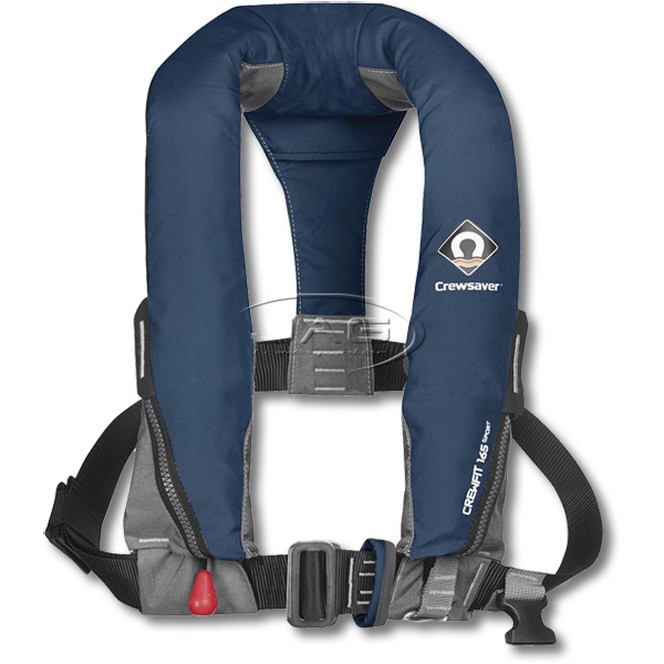 Crewsaver Automatic With Harness Crewfit 165 Sport Auto Inflatable PFD - Navy Blue