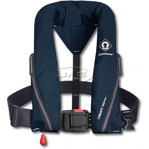 Crewsaver Automatic Crewfit 165 Sport Auto Inflatable PFD 165N - Navy Blue
