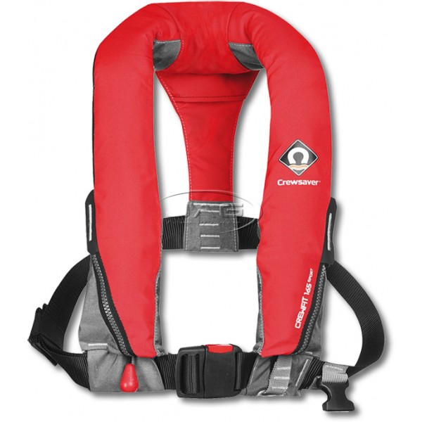 Crewsaver Crewfit 165 Sport Manual Inflatable PFD 165N - Fiery Red