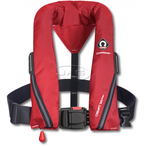 Crewsaver Automatic Crewfit 165 Sport Auto Inflatable PFD 165N - Fiery Red