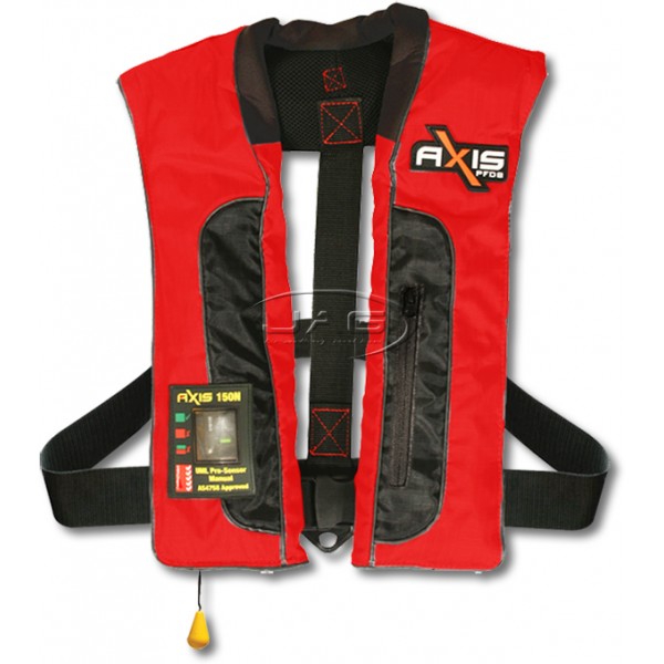 Axis Offshore PRO Mk2 Red Inflatable 150N PFD 
