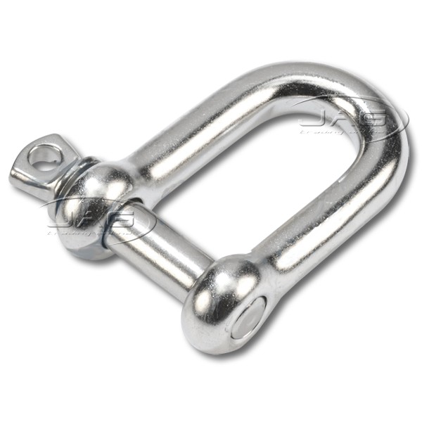 10mm 316 Stainless Steel Captive D-Shackle M10