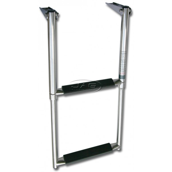 316 Stainless Steel 2 Step Telescopic Boat Ladder