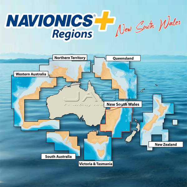 Navionics+ Regions New South Wales / NSW Australia Chart