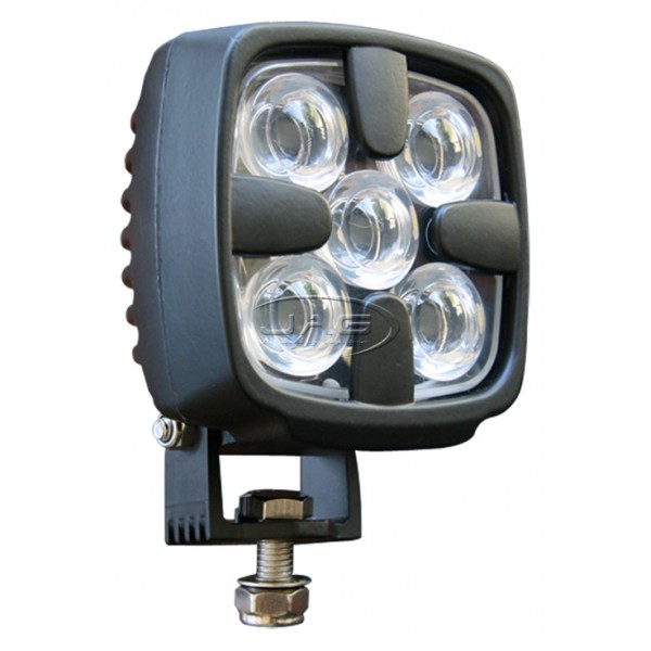10V~30V 15W (5*3W) CREE LED Work Lamp Black