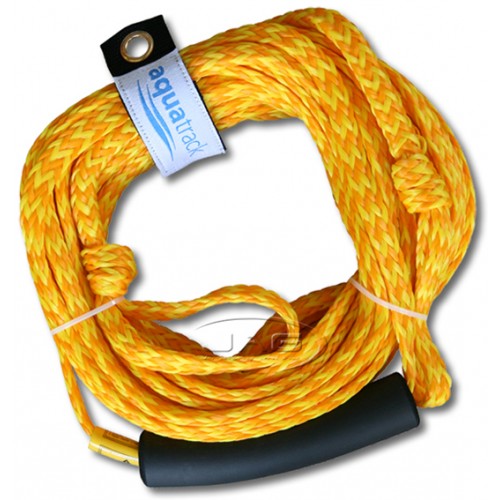 18M (60ft) Yellow Tube Rope with EVA Float
